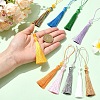 50Pcs 10 Colors Polyester Tassel Decorations OCOR-YW0001-26-4