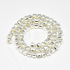 Electroplate Non-magnetic Synthetic Hematite Beads Strands G-Q465-41S-2