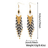 Handmade Glass Beaded Dangle Earrings TG6316-4