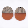 Resin & Wenge Wood Pendants LS-RESI-T023-01K-2