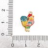 Alloy Enamel Pendants ENAM-D320-02A-3