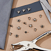 200 Bags Zinc Alloy Decorative Rivets FIND-FH0017-89-4