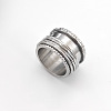 Retro Rotatable 304 Stainless Steel Finger Rings FS-WG84C22-43-1