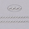 Brass Twisted Chains CHC-Q001-5x4mm-S-1