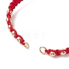 Polyester Braided Bead Bracelet Making AJEW-JB01250-3