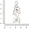 304 Stainless Steel Pendants STAS-D129-13B-P-3