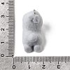 Flocking Opaque Resin Pendants RESI-G123-01L-3