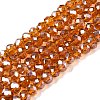 Electroplate Glass Beads Strands EGLA-A044-T3mm-A04-1