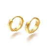 Ion Plating(IP) 304 Stainless Steel Hoop Earrings EJEW-H018-05G-02-1
