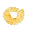 Crackle Transparent Glass Beads Strands GLAA-N068-04A-06-2