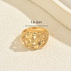 Brass Cuff Open Rings for Women MB5313-5-2