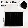 6-Slot Velvet Jewelry Display Trays ODIS-SP0002-24B-02-2