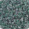 Transparent Inside Colours Glass Seed Beads X1-SEED-A032-04W-3