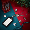 DIY Interchangeable Christmas Office Lanyard ID Badge Holder Necklace Making Kit DIY-SC0022-02-4