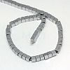 Electroplate Non-magnetic Synthetic Hematite Beads Strands G-J170A-4x4mm-M-3