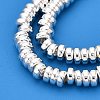 Electroplate Non-magnetic Synthetic Hematite Beads Strands G-Q465-29S-3