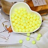 Opaque Acrylic Beads OACR-SZC0001-02C-15-1