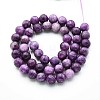 Natural Quartz Beads Strands G-N355-8mm-65-2