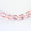 Transparent Glass Bead Strands LS-GLAA-R024-6x8mm-08-2