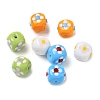 Handmade Lampwork Enamel Beads LAMP-Z020-07-1