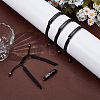 4Pcs 4 Styles Stainless Steel Urn Ashes Link Bracelets BJEW-UN0002-04-2
