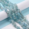 Natural Aquamarine Chips Beads Strands G-D0002-A02-3