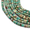 Dyed Natural Imperial Jasper Beads Strands G-P600-A01-01D-4