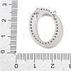 Brass Micro Pave Clear Cubic Zirconia Pendants CU-CBA8481-01P-O-3
