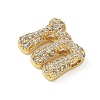 Brass Micro Pave Cubic Zirconia Pendants KK-A300-02G-M-2