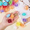 210Pcs 14 Colors 3D Foam Rose Ornament Accessories DIY-CP0008-68-3