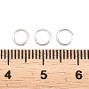 Brass Closed Jump Rings KK-D257-01P-05-3