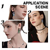 DIY Gothic Halloween Earring Making Kit DIY-SC0021-50-5