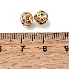 Brass Rhinestone Beads RB-K001-01G-04-2