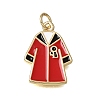 Alloy Enamel Pendants KK-CBA1EF6-02G-B-1