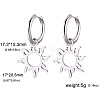 304 Stainless Steel Hoop Earrings FS-WG6A0FB-07-1