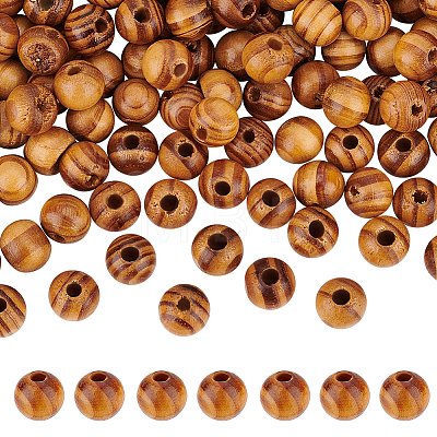 200Pcs Wood Beads WOOD-OC0003-68B-LF-1