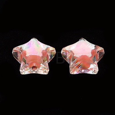 Transparent Acrylic Beads TACR-S152-02D-SS2109-1
