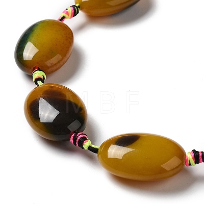 Natural Agate Beads Strands G-K334-02D-1