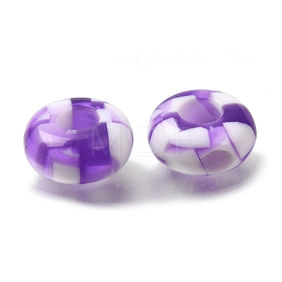 Opaque Resin European Beads RE-CBA0A57-05-1