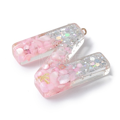 Resin Pendants RESI-B029-01P-N-1