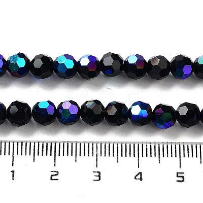 Opaque Glass Beads Strands EGLA-A035-P6mm-L18-1
