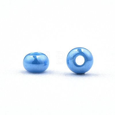 11/0 Czech Opaque Glass Seed Beads SEED-N004-003B-18-1