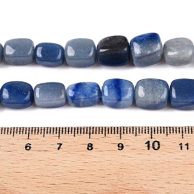 Natural Blue Aventurine Beads Strands G-T138-102-1