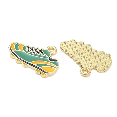 Alloy Enamel Pendants AL-CBAD1A5-01H-G-1