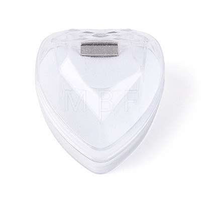 Valentine's Day Transparent Acrylic Ring Storage Boxes OBOX-T001-01B-1