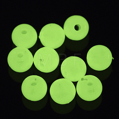 Luminous Acrylic Beads MACR-N008-25F-6MM-1