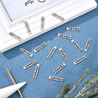 20Pcs 304 Stainless Steel Pendants FIND-SZ0006-03P-1