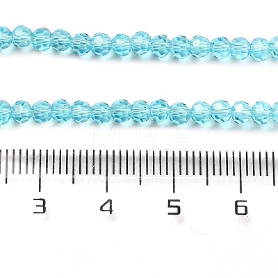 Transparent Glass Beads Strands LS-EGLA-A035-T3mm-D08-1