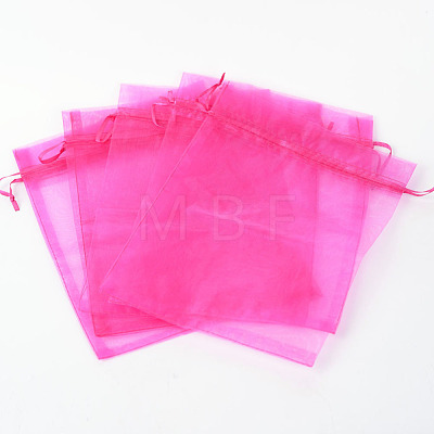 Organza Gift Bags with Drawstring OP-R016-17x23cm-07-1