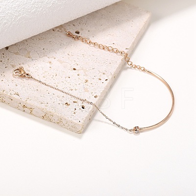 Clear Cubic Zirconia Bracelet Adjustable Curved Bar Link Bracelet Classic Tennis Bracelet Charms Jewelry Gifts for Women JB756A-1